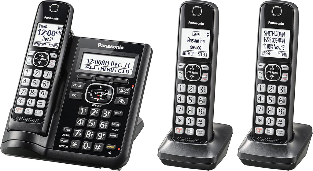 Bluetooth Cordless Phone System with Answering Machine - 5 Handsets U2667