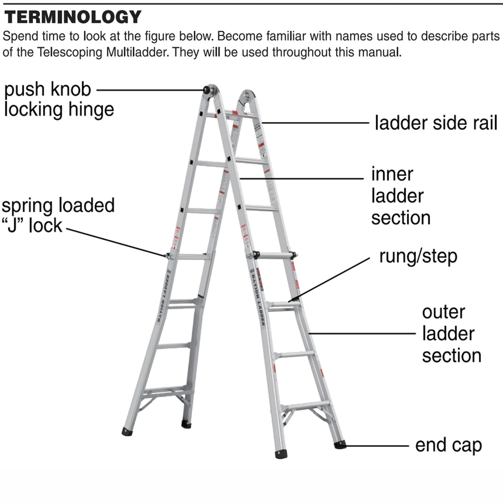 17ft Multi-position Aluminum Folding Ladder F23886