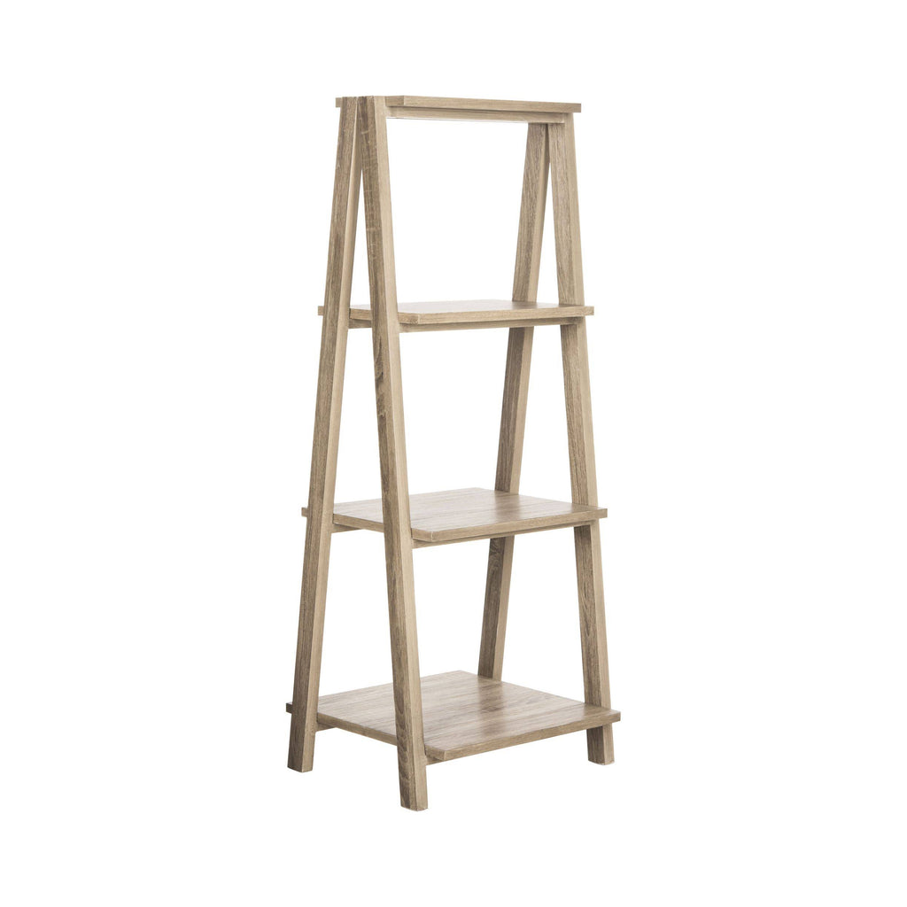 Retro Scandinavian Three Tier Shelf Light Grey A577241
