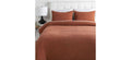 Waffle Burnt Orange King/CA King Set A952