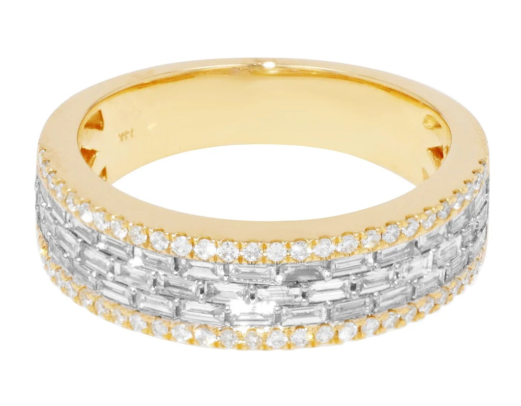 1.2CT Diamond Ring 14k Yellow Gold S52156