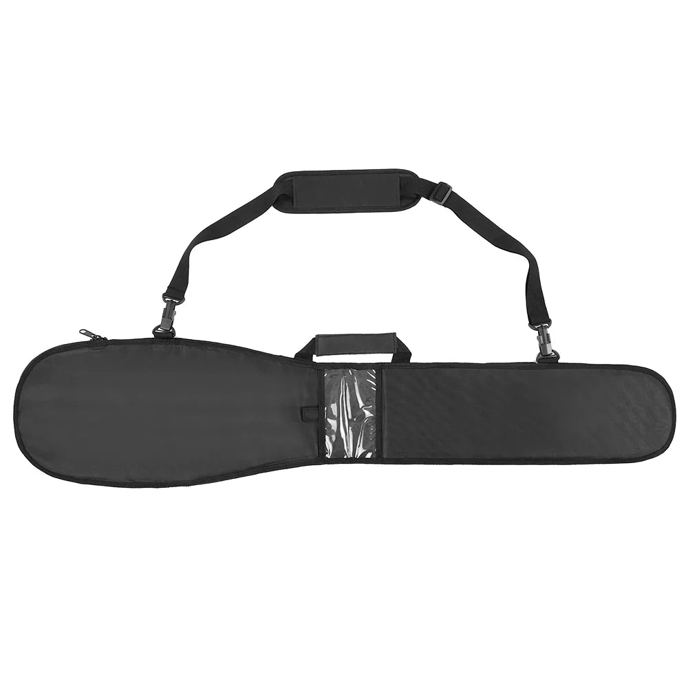 Black/Blue Padded Kayak Paddle Bag with Removable Shoulder Strap E607