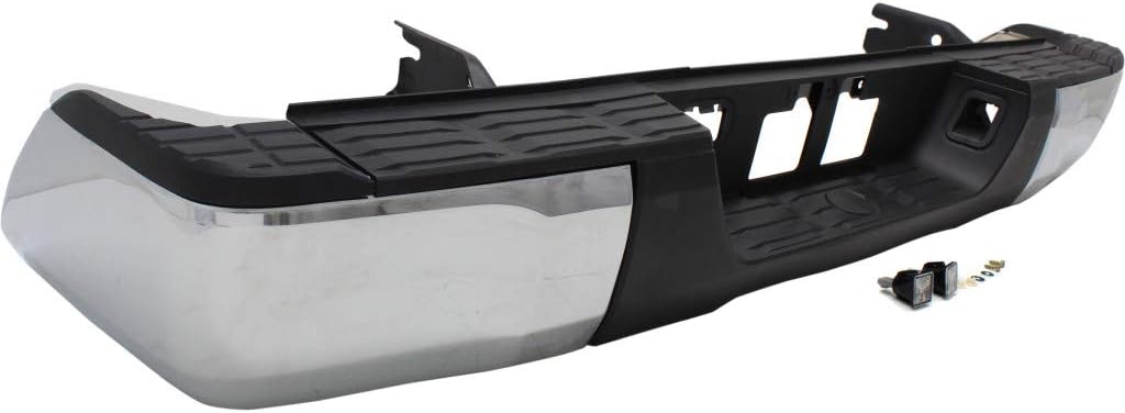 Chrome Steel Step Bumper for Toyota Tundra 2014-2019 H834020