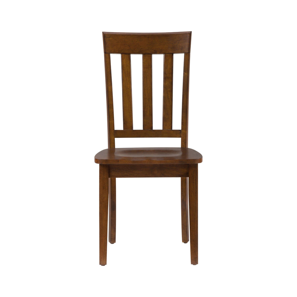 Caramel Slat Back Chair (Set of 2) Z472782