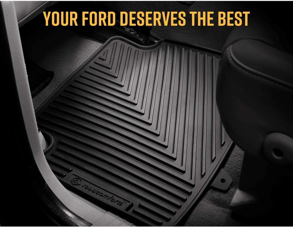 Black Front Row Car Floor Mats (2pcs) P3232