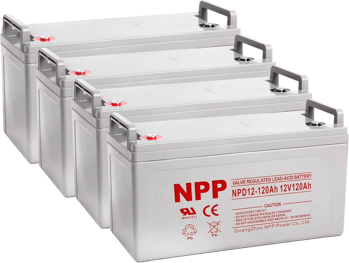 12V 120Ah AGM Deep Cycle Sealed Lead Acid Rechargeable Battery J37043