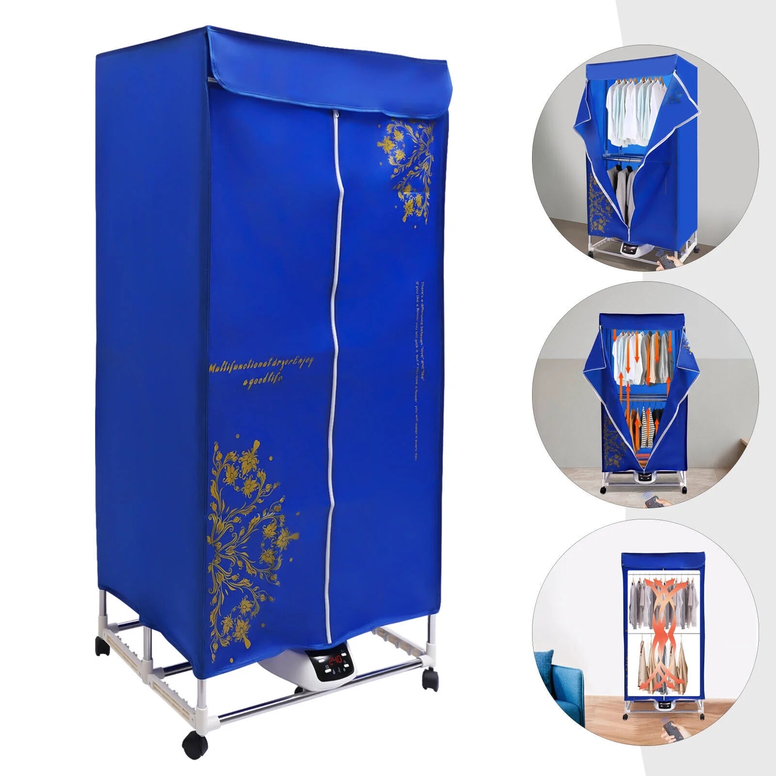Portable Electric Clothes Dryer Machine 5-layer S1458
