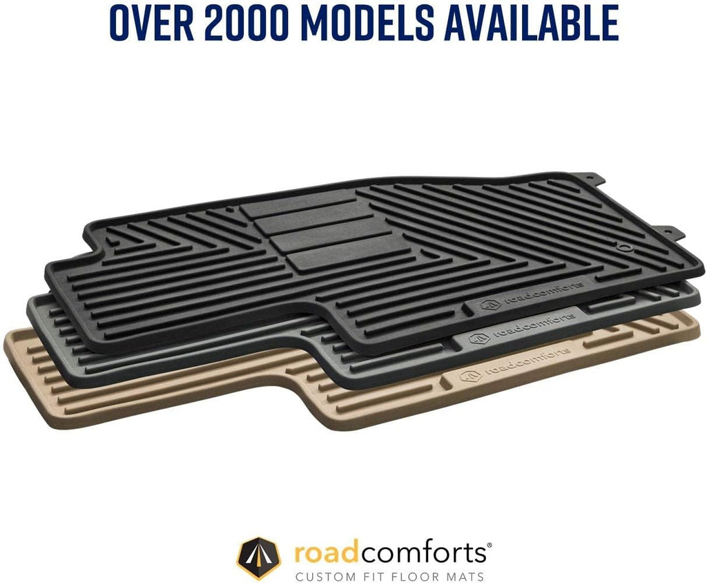 Black Front Row Car Floor Mats (2pcs) P3232