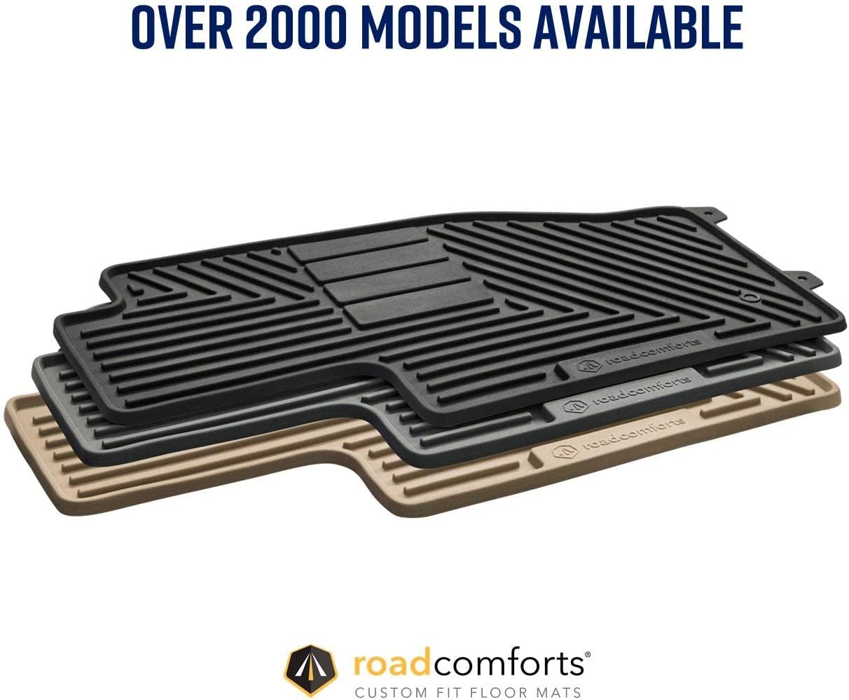 Black Front Row Car Floor Mats (2pcs) P3232