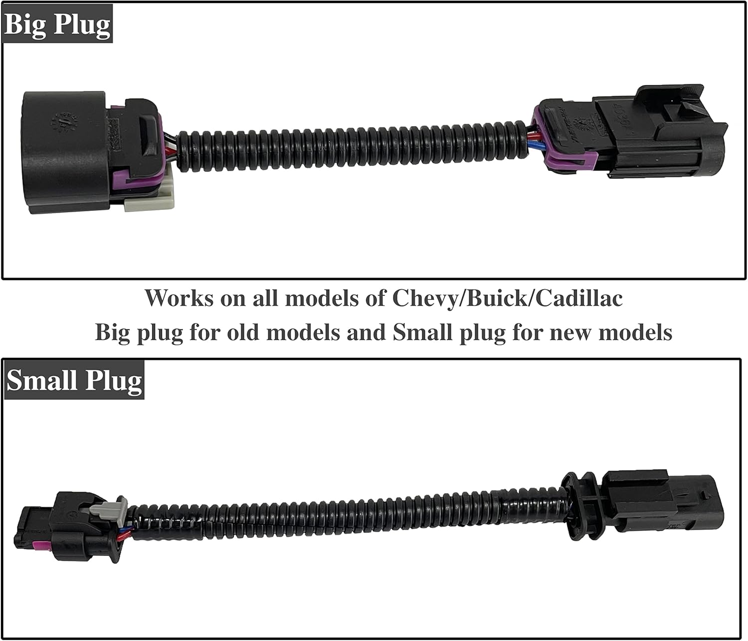Pack of 2 Small Plug Auto Start Stop Disabler for Chevy Equinox Malibu Cruze Cadillac CT6 XT4 XT5 XT6 Buick Enclave R5691