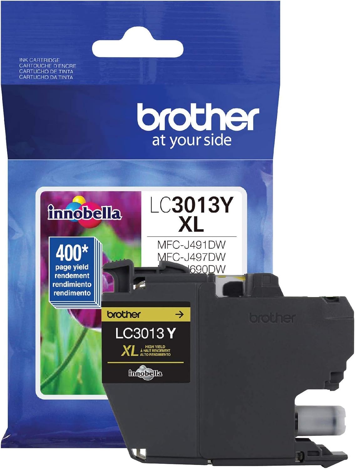 3-Pack High Yield Color Ink Cartridges, Magenta and Yellow, LC3013 Ink Yellow W2501