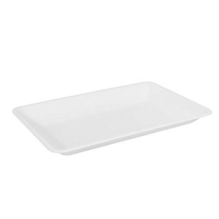 White Plastic Rectangular Trays R443384